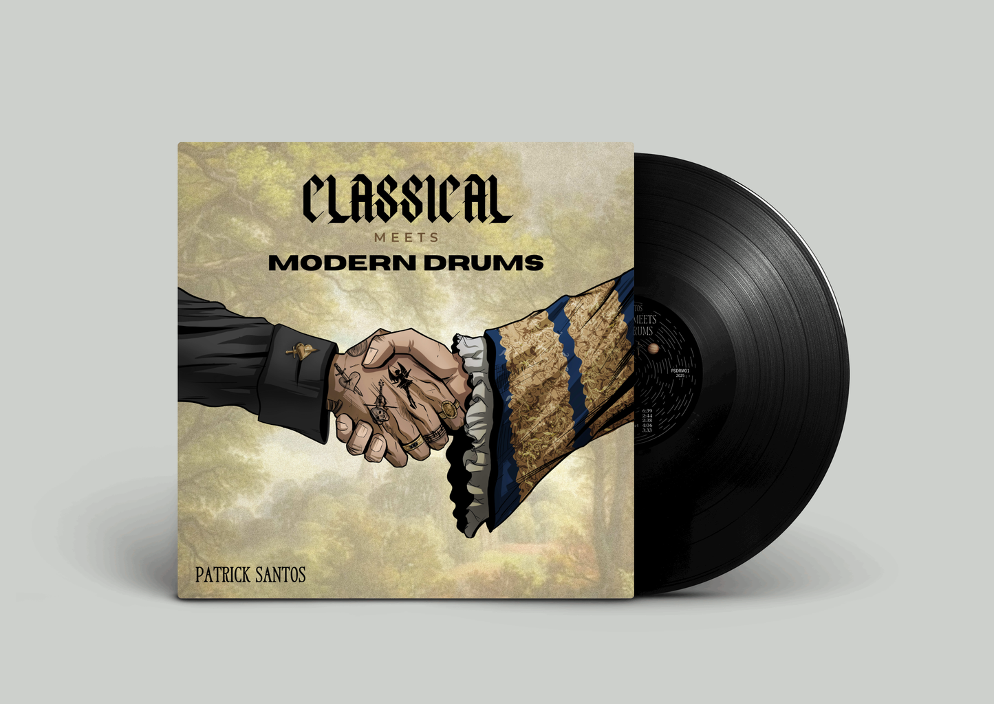 PRE-ORDER: Classical Meets Modern Drums Black Vinyl